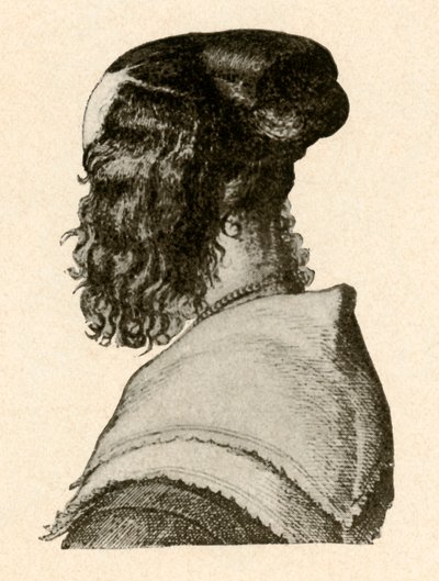 Fashionable Style of Hair-Dressing, Reigns of Charles I and II by Unbekannt