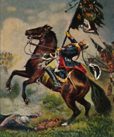Field Marshal Count Schwerin 1684-1757 - Painting by Camphausen, 1934 by Unbekannt