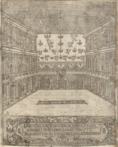 Festivities at the Wedding of Don Francesco Medici, Grand Duke of Tuscany, and Lady Bianca, 1579 by Unbekannt