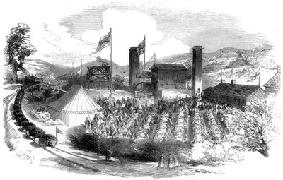 Fete in celebration of winning the coal on the Rhondda branch of the Taff Vale railway by Unbekannt