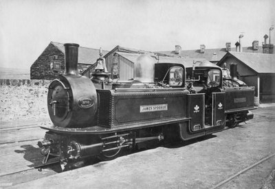 Ffestiniog Railway Steam Locomotive No 8 James Spooner by Unbekannt