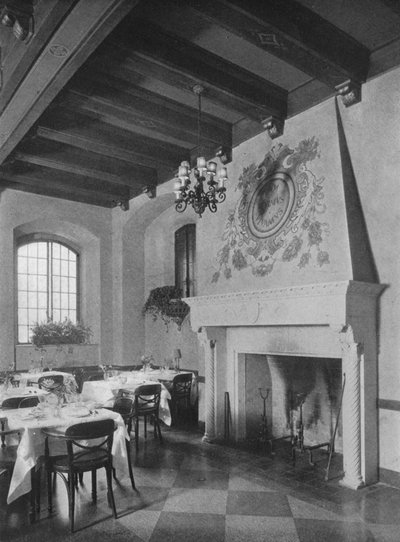 Fireplace in south-east dining room, the Fraternity Clubs Building, New York City by Unbekannt