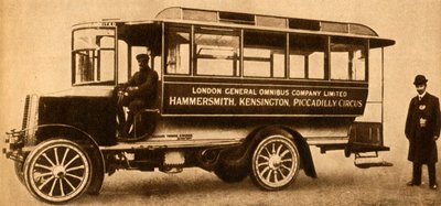 First L.G.O.C. Motor Bus by Unbekannt