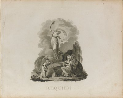 The Requiem in D minor, K. 626 by Wolfgang Amadeus Mozart by Unbekannt