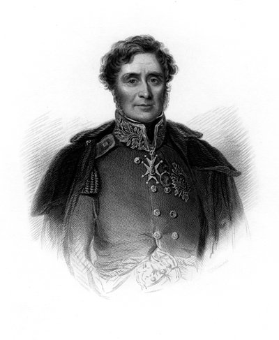 Fitzroy James Henry Somerset, 1st Baron Raglan, English soldier, c1860 by Unbekannt