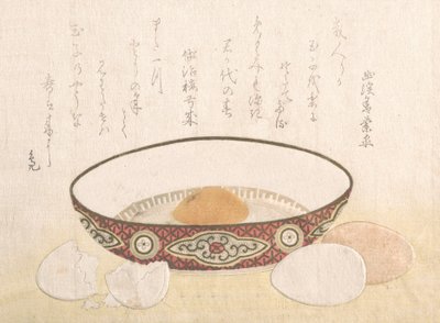 Flat Bowl with Eggs, probably 1813 by Unbekannt