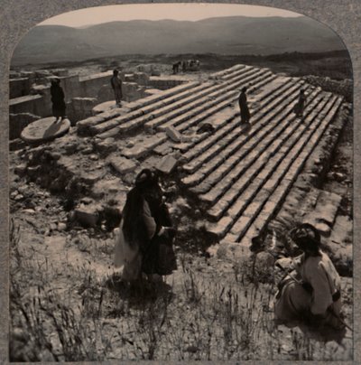 Flight of Steps, Samaria, c1900 by Unbekannt