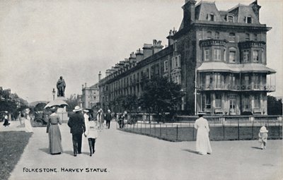 Folkestone. Harvey Statue, Late 19th-Early 20th Century by Unbekannt