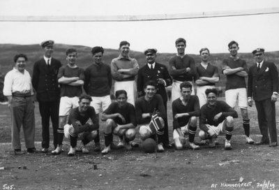 Football Team, Hammerfest, Northern Norway by Unbekannt
