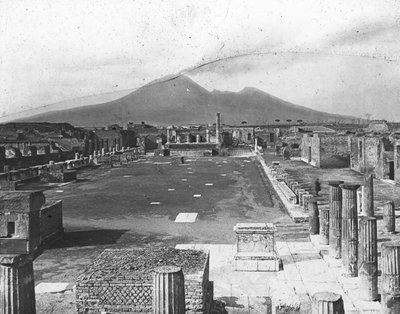 Forum, Pompeii, Italy, Late 19th or Early 20th Century by Unbekannt