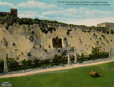 Foso de los Laureles and La Cabana Fortress, Havana, Cuba, c1920 by Unbekannt