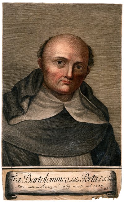 Fra Bartolomeo della Porta, Florentine Renaissance artist by Unbekannt