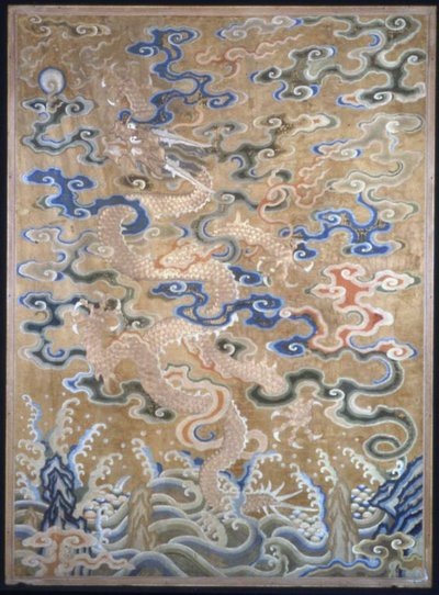 Fragment for a Curtain, China, Qing Dynasty by Unbekannt