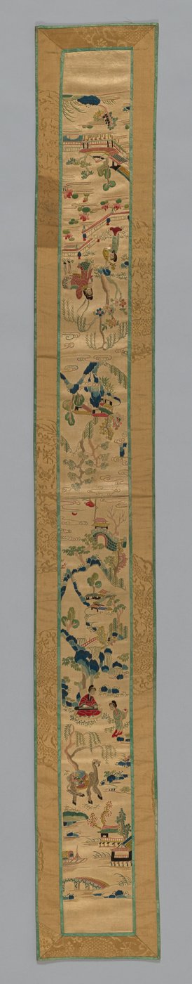 Fragment Sleeve Band, China, Qing Dynasty by Unbekannt