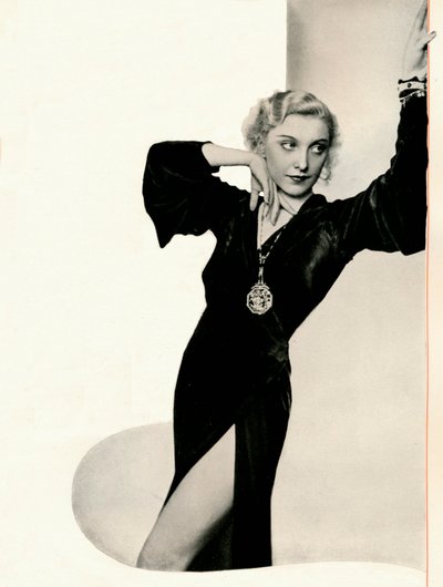 Frances Day in person: Booths Gin Brings Out The Best In Any Company, c1935 by Unbekannt