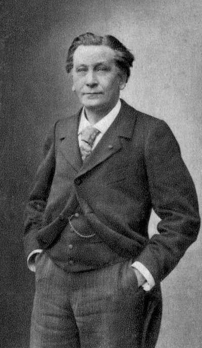 Francois Coppee, French poet and novelist by Unbekannt