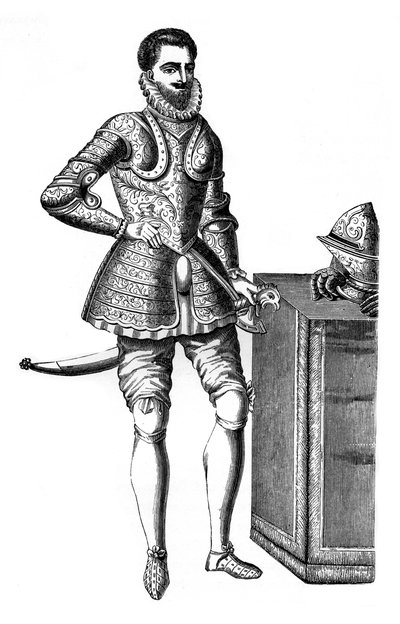 Francois, Duke of Anjou and Alencon, in Damascened Armour by Unbekannt