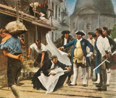 Frederick William I builds Berlin by Unbekannt