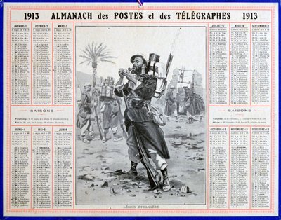 French Foreign Legion, 1913 by Unbekannt