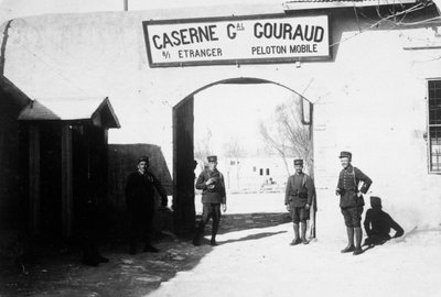 French Foreign Legion Barracks by Unbekannt