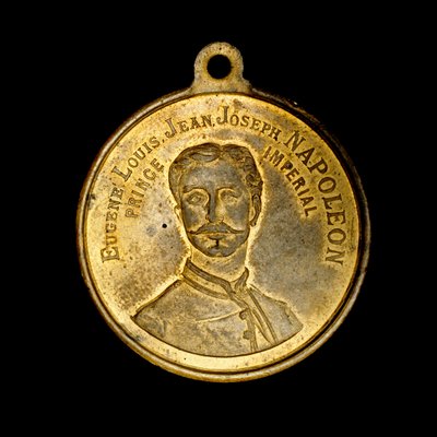 French Medal depicting Prince Imperial Eugene Louis Jean Joseph Napoleon by Unbekannt