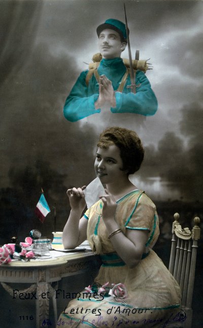 French WWI Postcard by Unbekannt