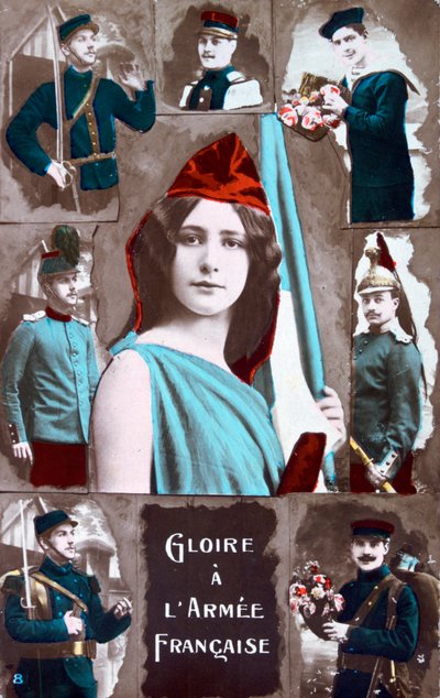 French WWI postcard by Unbekannt