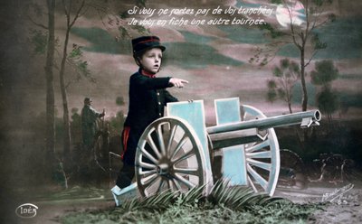French WWI postcard, 1914-1918 by Unbekannt