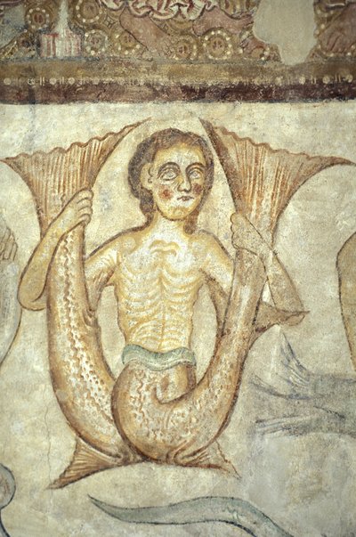 Fresco in the church of S. Giacomo, Temeno/Strada Vino, Alto Adige, Italy by Unbekannt