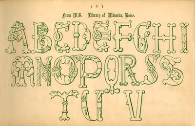 From MS. Library of Minerva, Rome by Unbekannt