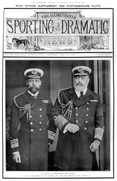 Front Cover of The Illustrated Sporting and Dramatic News, 14th May 1910 by Unbekannt