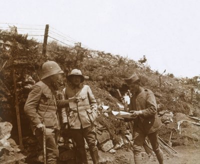 Front Line Towards Monastir, Serbia by Unbekannt