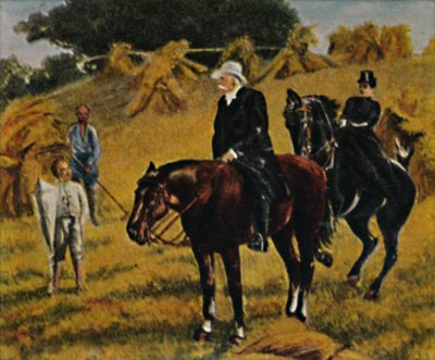 Fürst Bismarck as Landlord - Painting by Marz by Unbekannt