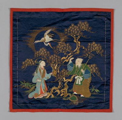 Fukusa Gift Cover, Japan, late Edo period, Meiji period, late 19th century by Unbekannt