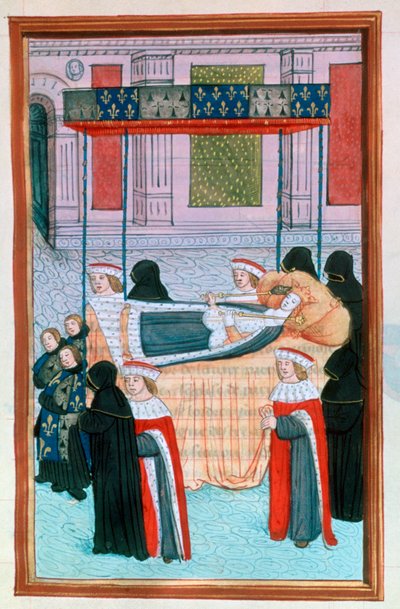Funeral of Anne of Brittany, Paris, 1514, 16th Century by Unbekannt