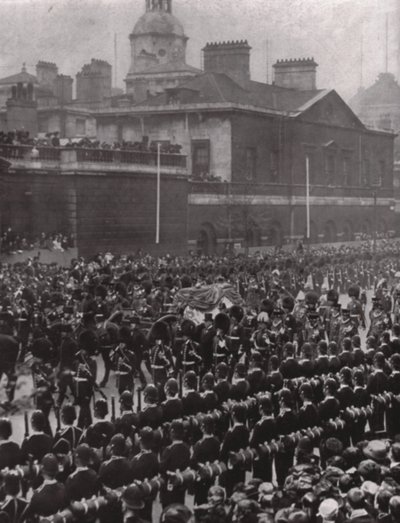 Funeral Procession of King Edward VII, Whitehall, London, 20 May 1910 by Unbekannt