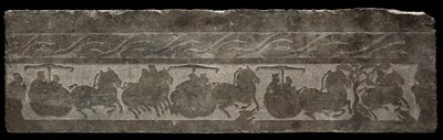 Funerary Relief with Chariot Procession by Unbekannt