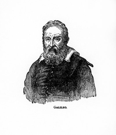 Galileo Galilei, Italian physicist, astronomer, and philosopher by Unbekannt