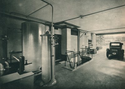 Garage of a Private House at Garches, near Paris. Architects, Le Corbusier and Pierre Jeanneret by Unbekannt