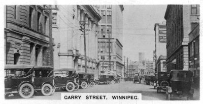 Garry Street, Winnipeg, Manitoba, Canada by Unbekannt
