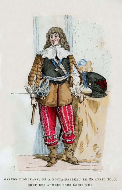 Gaston, Duke of Orleans, Commander of the Armies under Louis XIII of France, 1882-1884 by Unbekannt