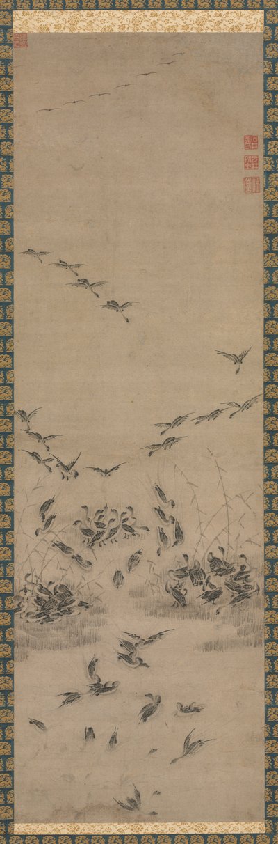 Geese Returning Home, 1500s by Unbekannt