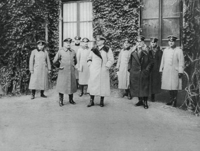 General Alexander von Kluck and other officers, World War I by Unbekannt