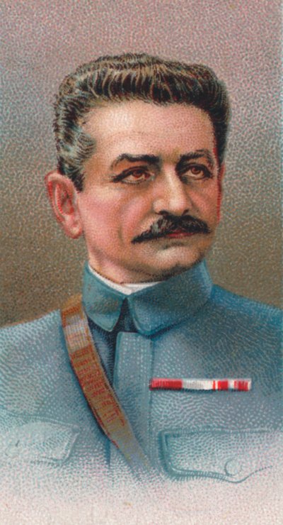 General Charles Emmanuel Marie Mangin 1866-1925, French general during World War I, 1917 by Unbekannt