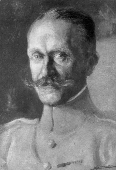 General Duval, Head of the French Air Force, 1918 by Unbekannt