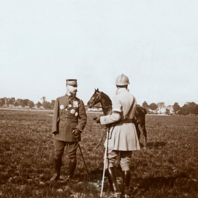 General Henri Gouraud, Chalons, Marne, Northern France, c. 1914-c. 1918 by Unbekannt