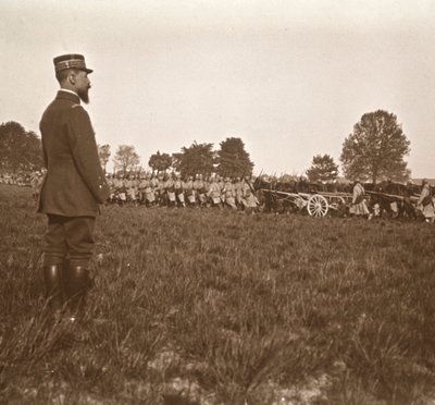 General Henri Gouraud, Champagne, northern France by Unbekannt