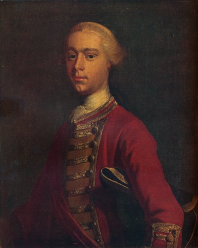 General James Wolfe 1727-1759 as a Young Man, 19th century, 1930 by Unbekannt