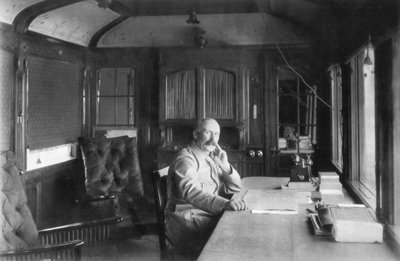 General Philippe Petain, commander of the French Second Army, Verdun, France, 1916 by Unbekannt