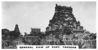 General View of Fort, Tangore, Tamil Nadu, India, c1925 by Unbekannt